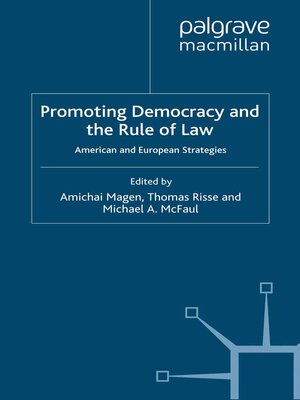 cover image of Promoting Democracy and the Rule of Law